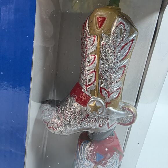 Northlight 10-Count Cowboy Boot Patio Light Set 6ft Green Wire Incandescent - Picture 2 of 8